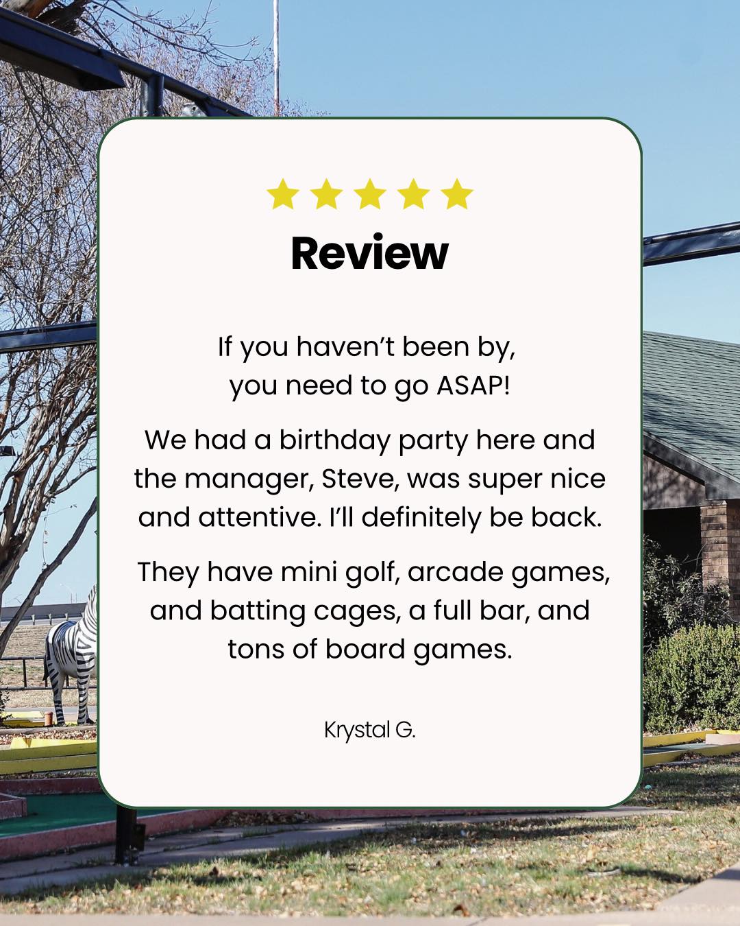 reviews at Lucky Shot